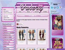 Tablet Screenshot of jeansvalery.com